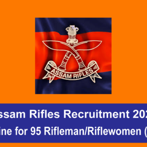 Assam Rifles Recruitment 2026