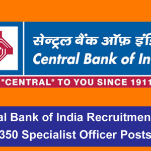 Central Bank of India Recruitment