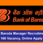 Bank of Baroda Manager Recruitment