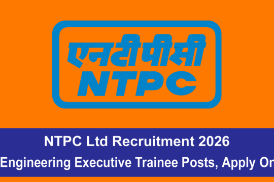 NTPC Ltd Recruitment 2026