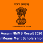 Assam NMMS Result