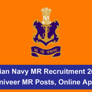 Indian Navy MR Recruitment