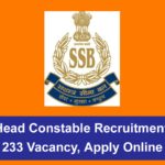 SSB Head Constable