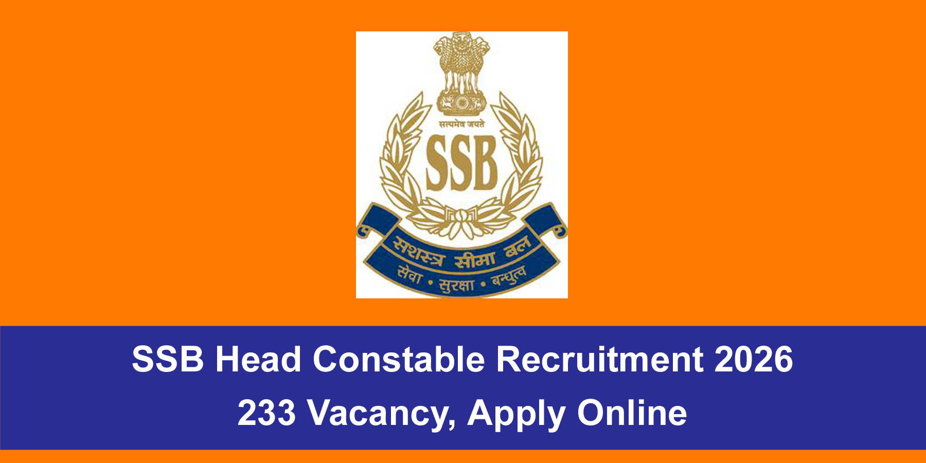 SSB Head Constable