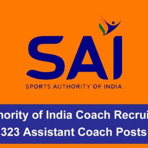 Sports Authority of India Coach Recruitment