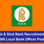 Punjab & Sind Bank Recruitment